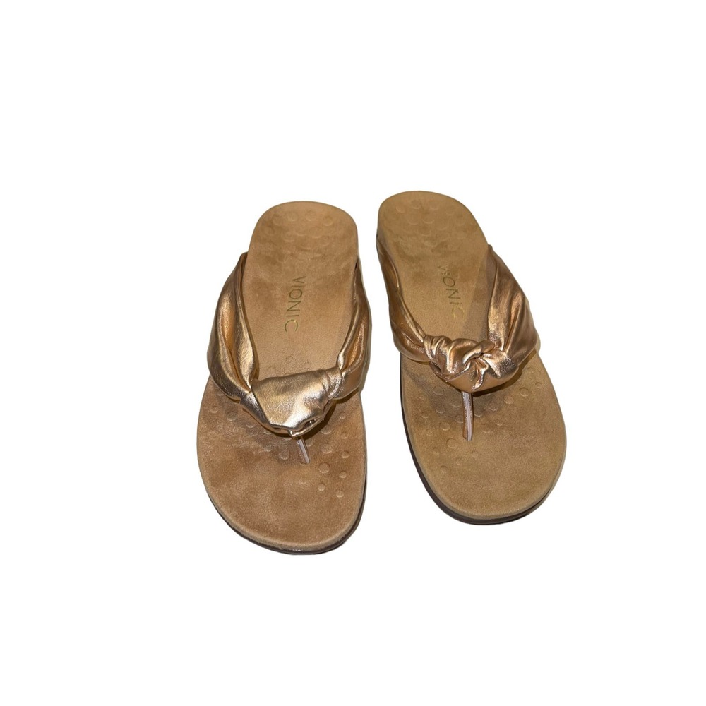 Vionic Rose Gold Sandals - Picture 6 of 10